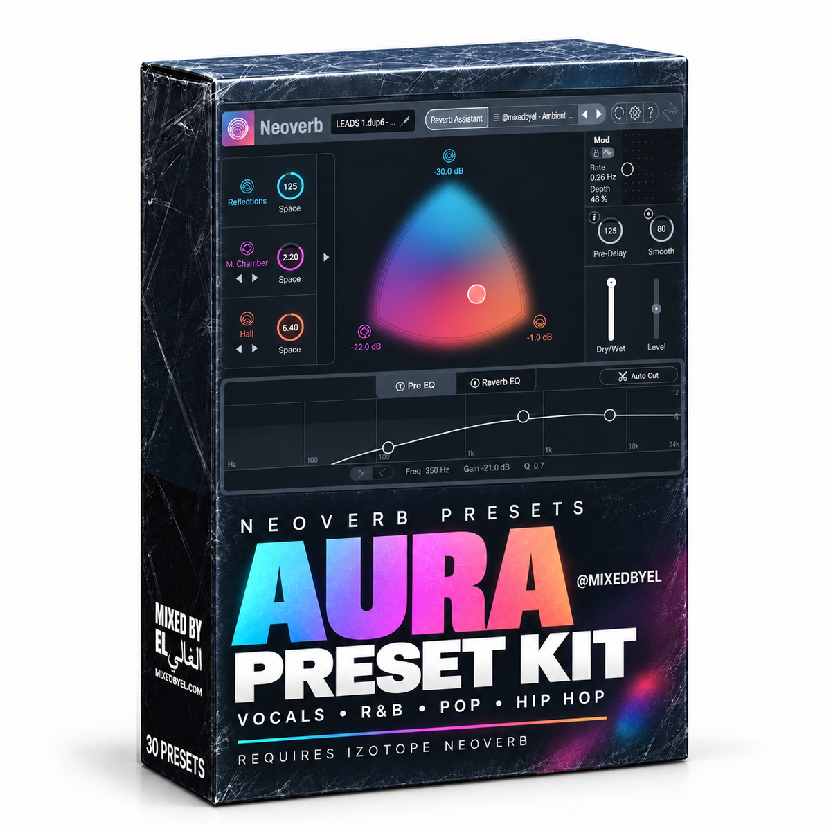 Aura by MixedByEl — 30 Neoverb vocal presets.