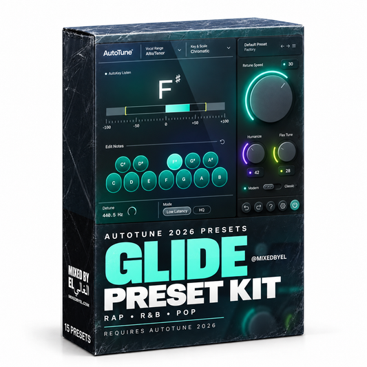 Glide by MixedByEl — 15 AutoTune 2026 vocal presets.