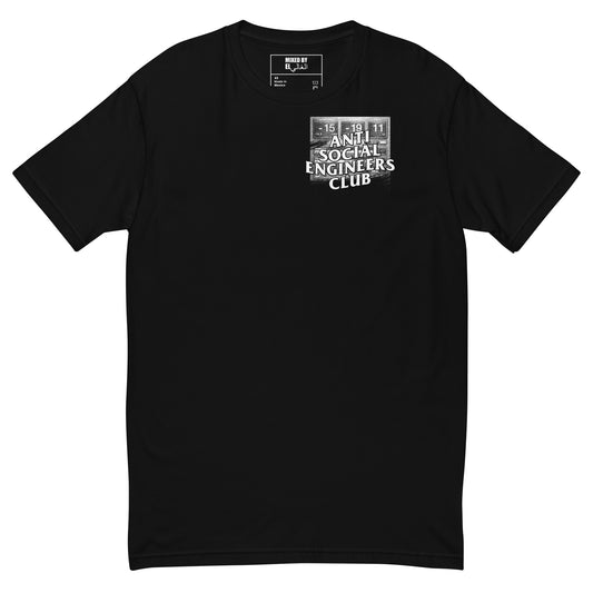 Anti Social Engineers Club Hoodie "What's Your LUFS" [Black T-Shirt]
