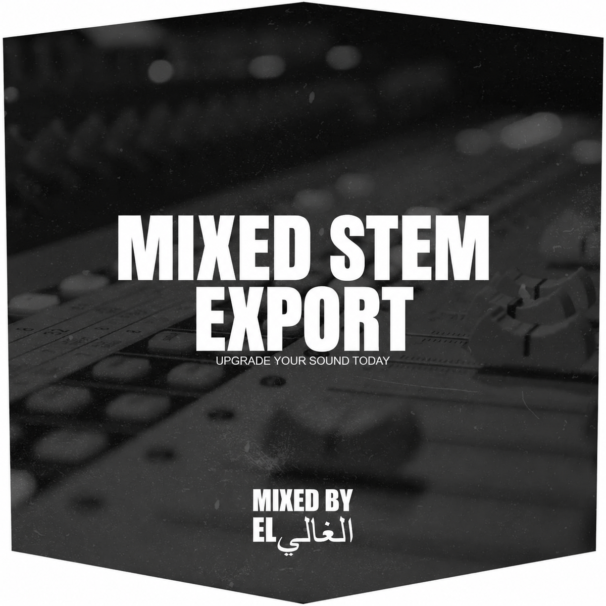 Mixed Stem Export — MixedByEl service artwork