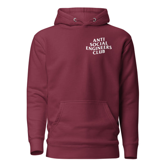 Anti Social Engineers Club Hoodie "Valentine Edition 2024"